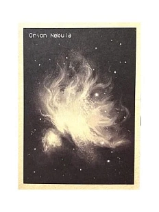 Карточка Лемниската «Orion Nebula», 11 х 8 см
