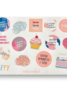 Набор наклеек Mitrozhe «Созидай», А5