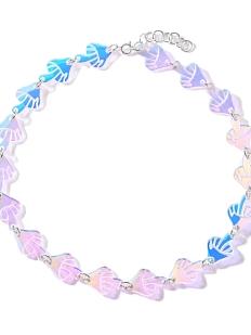 Чокер Monolama «Поганки», перелив, оргстекло