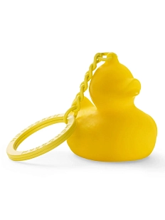 Брелок уточка желтая