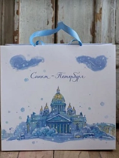 Пакет подарочный «Санкт-Петербург»