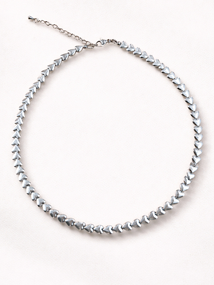 Чокер из гематита в форме сердечек Migette, фото 2.