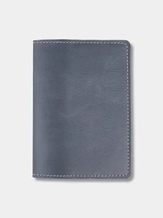 Обложка на паспорт Адрика.студио, дымка, натуральная кожа