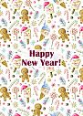 Открытка на Новый год «Happy New Year», превью фото 1