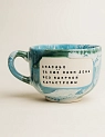 Кружка ручной работы Тата вытворяет/NF ceramics «Спасибо за ещё один день без ядерной катастрофы», керамика, 600 мл, превью фото 1