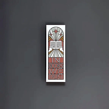 Закладка Подписные изделия «In books we trust», фото 2.
