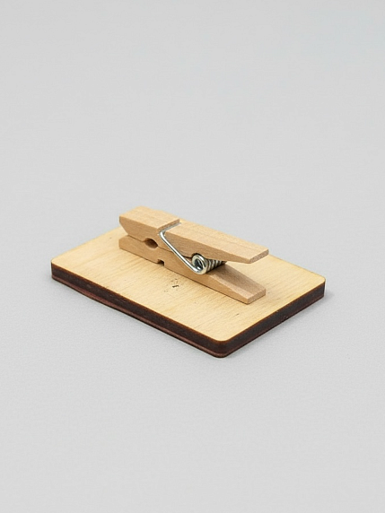 Бирка для подарка на прищепке «Почтовый ящик Санты», BOE, фото 2.