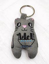 Брелок Колдовская игла кот «Крейсер Аврора»