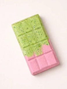 Бомбочка для ванны Nyash Nyash «Плитка шоколада», смородиновый мусс