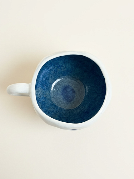 Кружка ручной работы Мастерская Виктории Нор «Лошадка розовая», керамика, 180 мл, фото 3.