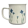 Кружка ручной работы Верба керамика «Васильки», цилиндр, керамика, 450 мл, превью фото 3