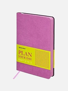 Ежедневник недатированный, BRAUBERG «Stylish», розовый, А5