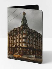 Обложка на паспорт «Дом Книги. Санкт-Петербург», искусственная кожа