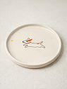 Тарелка ручной работы Katekeramika «Джек Рассел» 20,5 см,  полуфарфор, превью фото 2