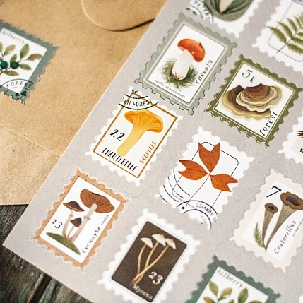 Стикерпак «Лесные марки», фото 4.