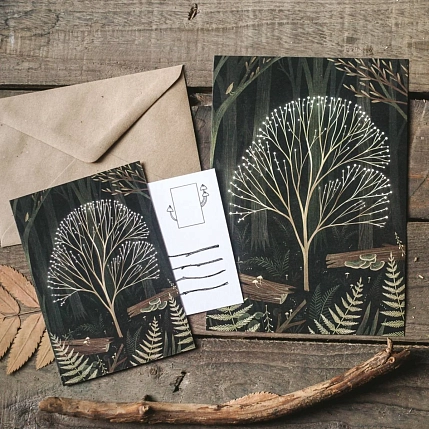 Открытка «Волшебное дерево», Дворникова Александра, фото 6.