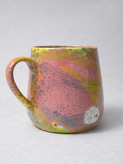 Кружка ручной работы Тата вытворяет/NF ceramics «Это будет важно через год?», керамика, 450 мл, фото 2.