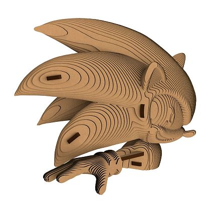 Картонный конструктор 3D «Соник», фото 2.