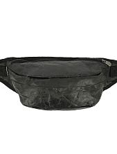 Поясная сумка Ranzel Bags «Baggy Black», тайвек, чёрная