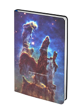 Ежедневник недатированный, BRAUBERG «SpaceX», А5