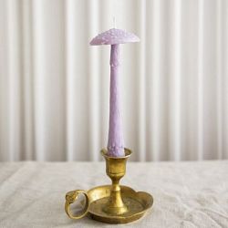Свеча «Гриб Мухомор», лиловый