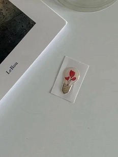 3D стикер "Лампочка силы"