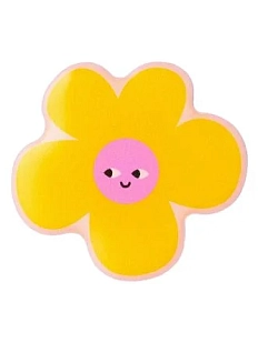 3Д Стикер на телефон «Цветочек Улыбается», объёмный