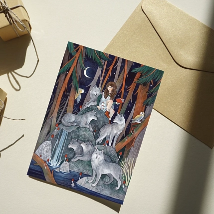 Набор открыток Анна Спешилова «Сказка», 3 шт., фото 3.