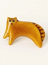 Брошь Екатерина Юдо «Кот», керамика, превью фото 1