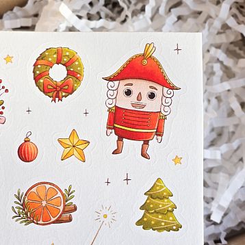 Стикерпак «Новый год», А7, фото 2.