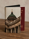 Обложка на паспорт DARI DARI «Казанский собор на фоне белого неба», искусственная кожа, превью фото 2