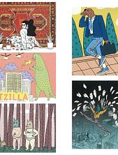 Набор авторских открыток, Валя Карнавалова