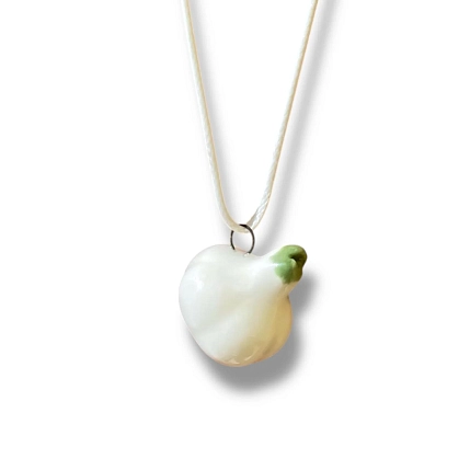 Подвеска Августа «Чесночок», фарфор, фото 1.