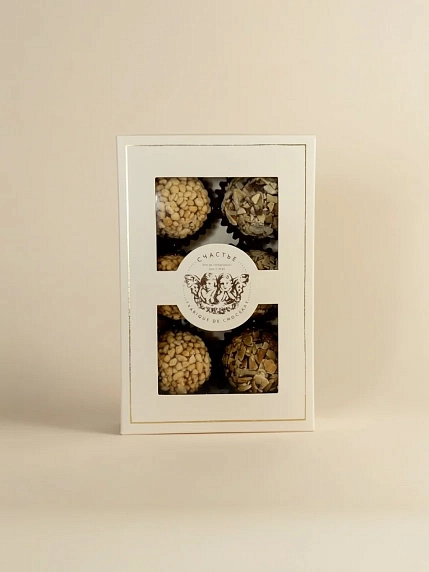 Шоколадные трюфели Счастье, 6 шт, фото 1.