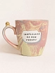 Кружка ручной работы Тата вытворяет/NF ceramics «Творческая на всю голову», керамика, 400 мл, превью фото 1
