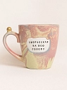 Кружка ручной работы Тата вытворяет/NF ceramics «Творческая на всю голову», керамика, 400 мл, превью фото 1