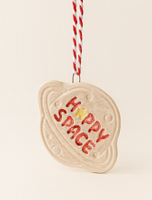 Игрушка на ёлку «Планета», керамика