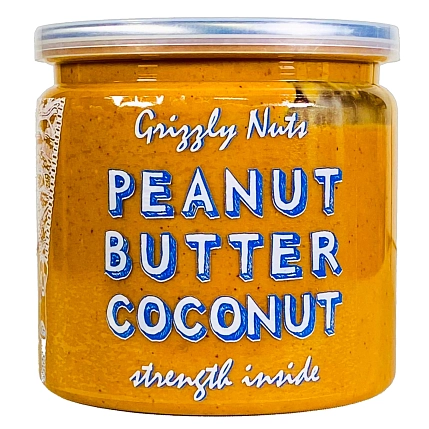 Арахисовая паста с кокосом «Coconut», 370 г, фото 1.