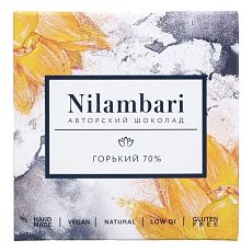 Шоколад Nilambari горький 70%