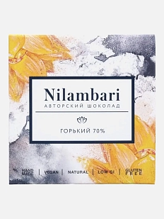 Шоколад Nilambari горький 70%