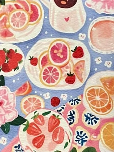 Открытка «Фрукты»