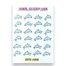 Стикерпак Катя Гиена с дельфинами «Forever dolphin love», А6, превью фото 1