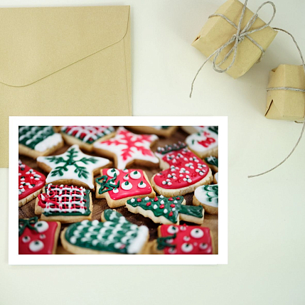 Открытка DARI DARI на Новый год «Пряники», А6, фото 2.