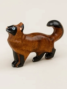 Брошь «Сиамский кот»