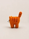 Валяная игрушка Северяшка «Рыжий кот», шерсть, превью фото 3