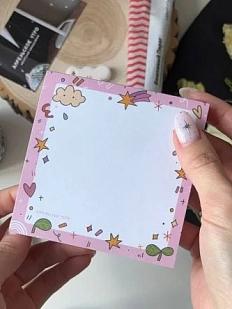 Бумага для записей Апрельское утро «Pink», 9 х 9 см, 100 листов