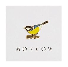 Металлический значок «Синица»