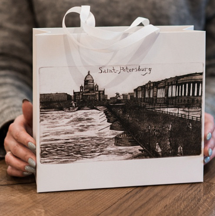 Пакет подарочный «Понтонный мост», фото 2.