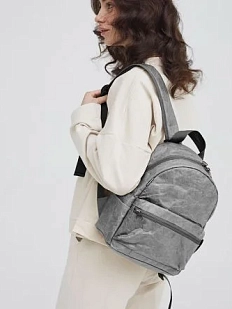 Рюкзак Ranzel Bags «Latifa Grey», тайвек, серый