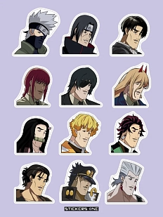 Стикерпак «Faces»